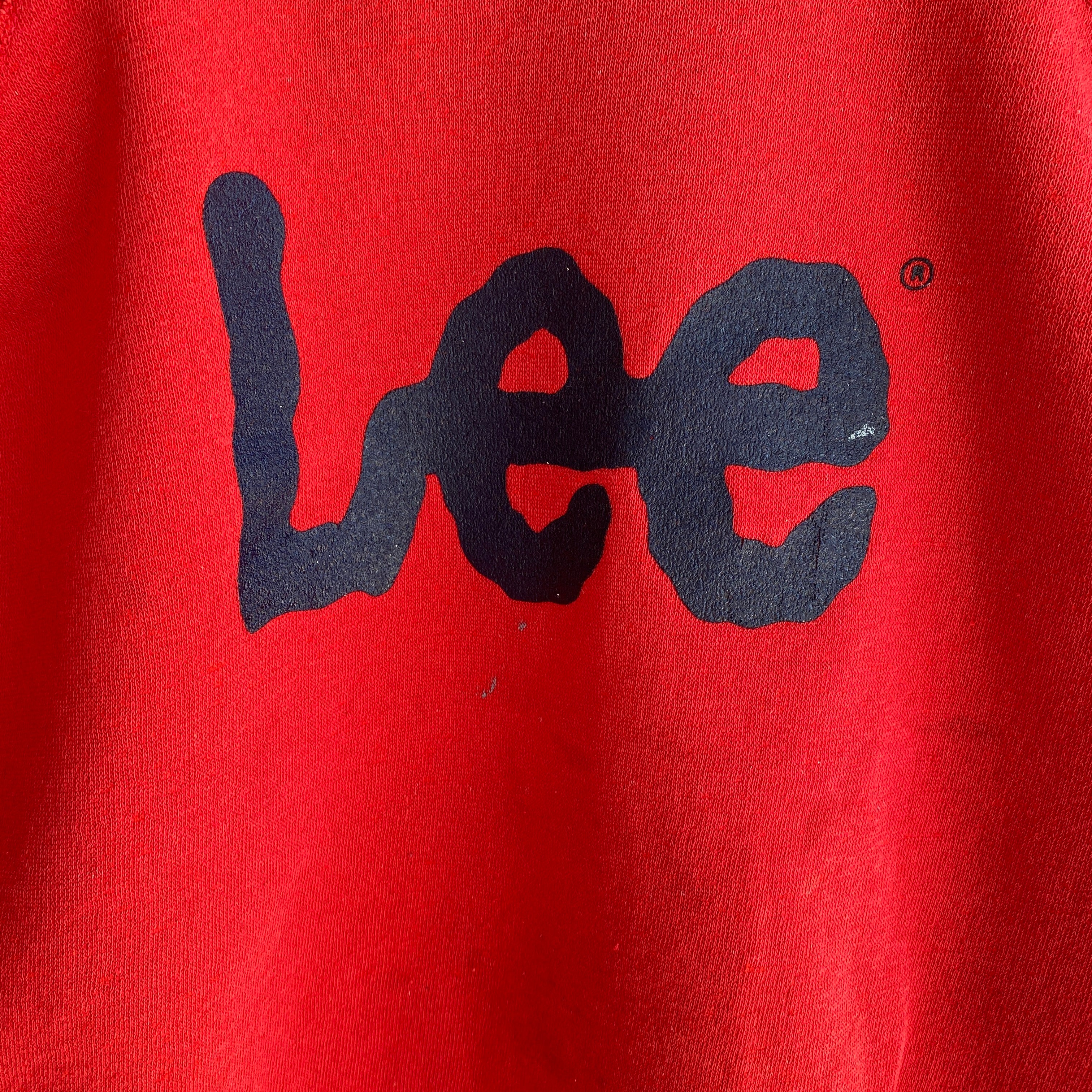 1980s Paint Stained Lee Sweatshirt