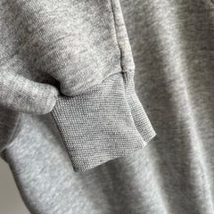 1980s Blank Gray Sweatshirt by Ultra Fleece