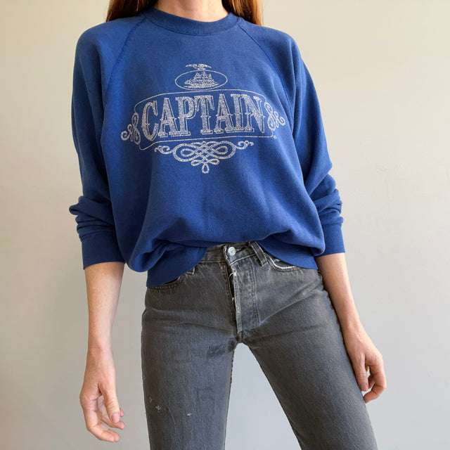1980s "Captain" Sweatshirt