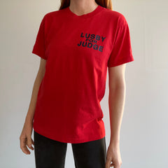 1980s Lubsy For Judge T-Shirt by Screen Stars