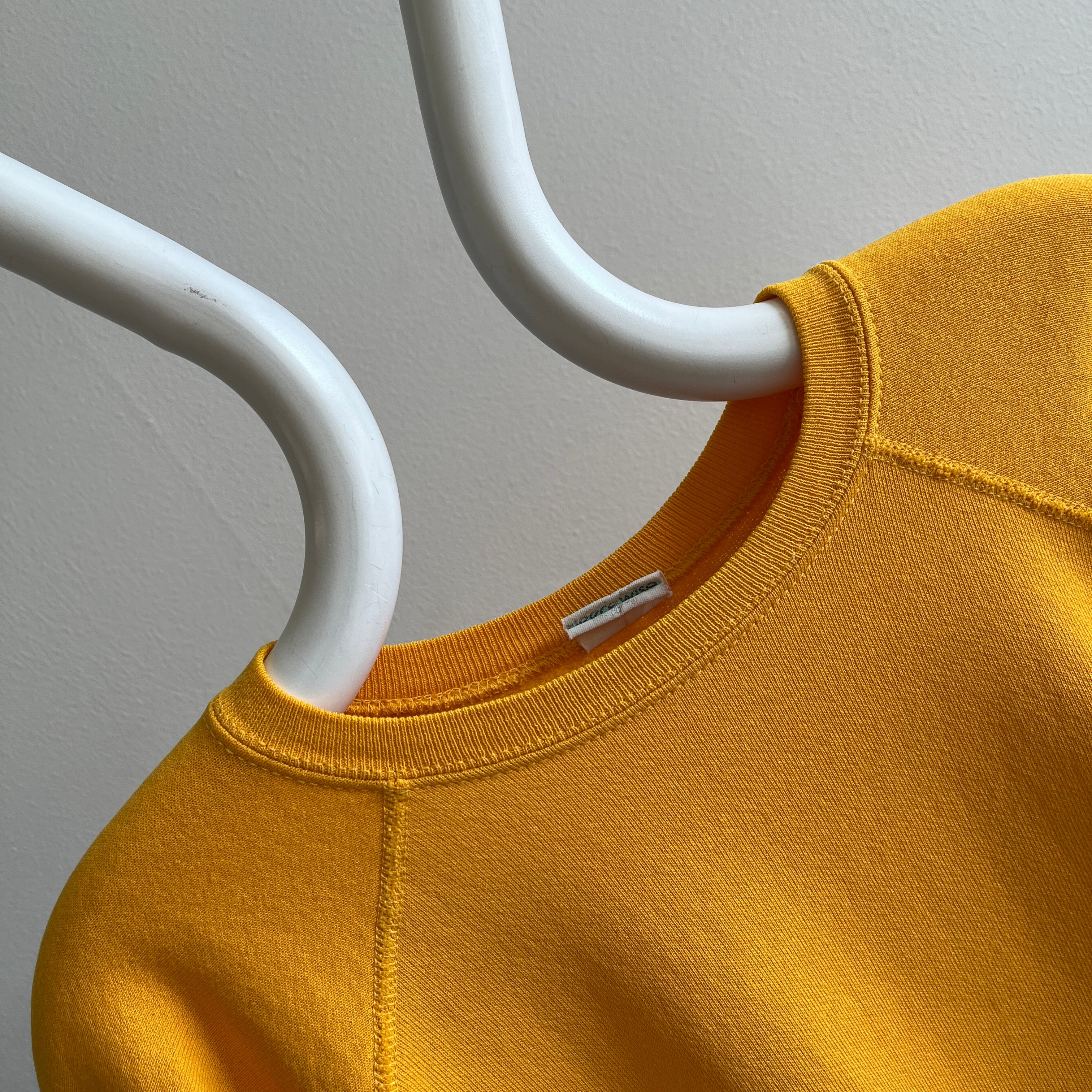 1980/90s Soft Marigold Raglan Sweatshirt