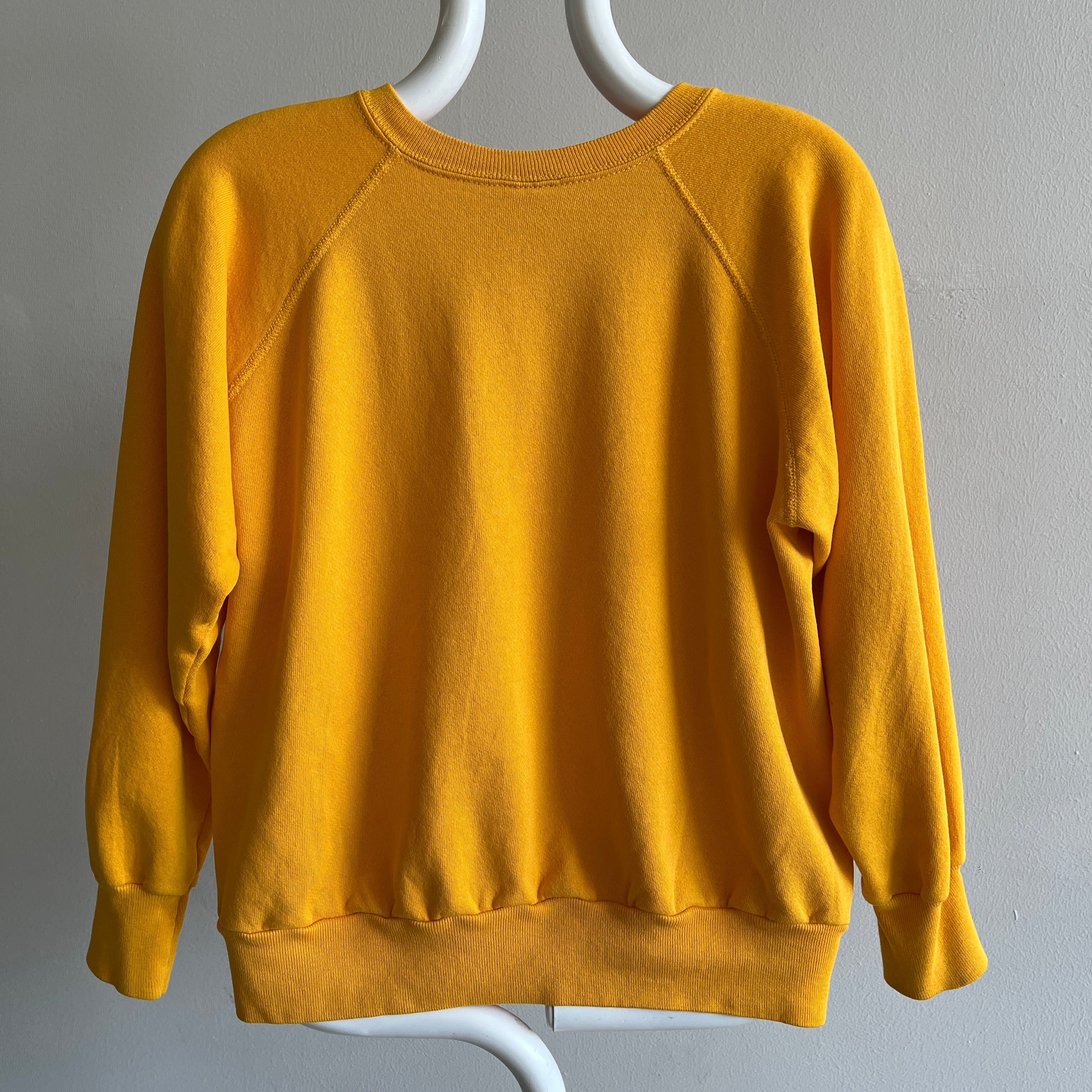 1980/90s Soft Marigold Raglan Sweatshirt