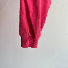 1980/90s Heavyweight Cotton Long Sleeve Faded Red Shirt