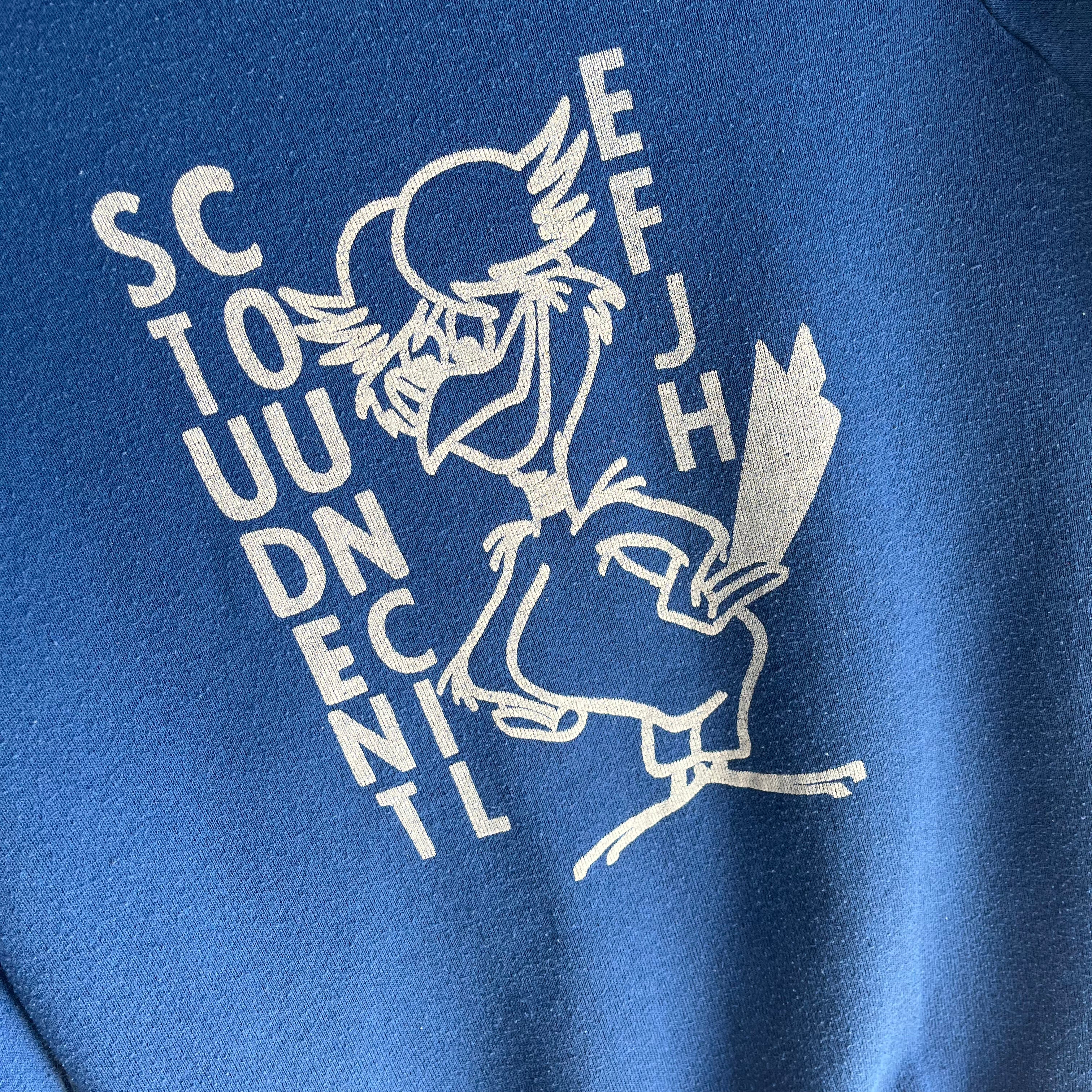1980s Junior High Student Council Sweatshirt