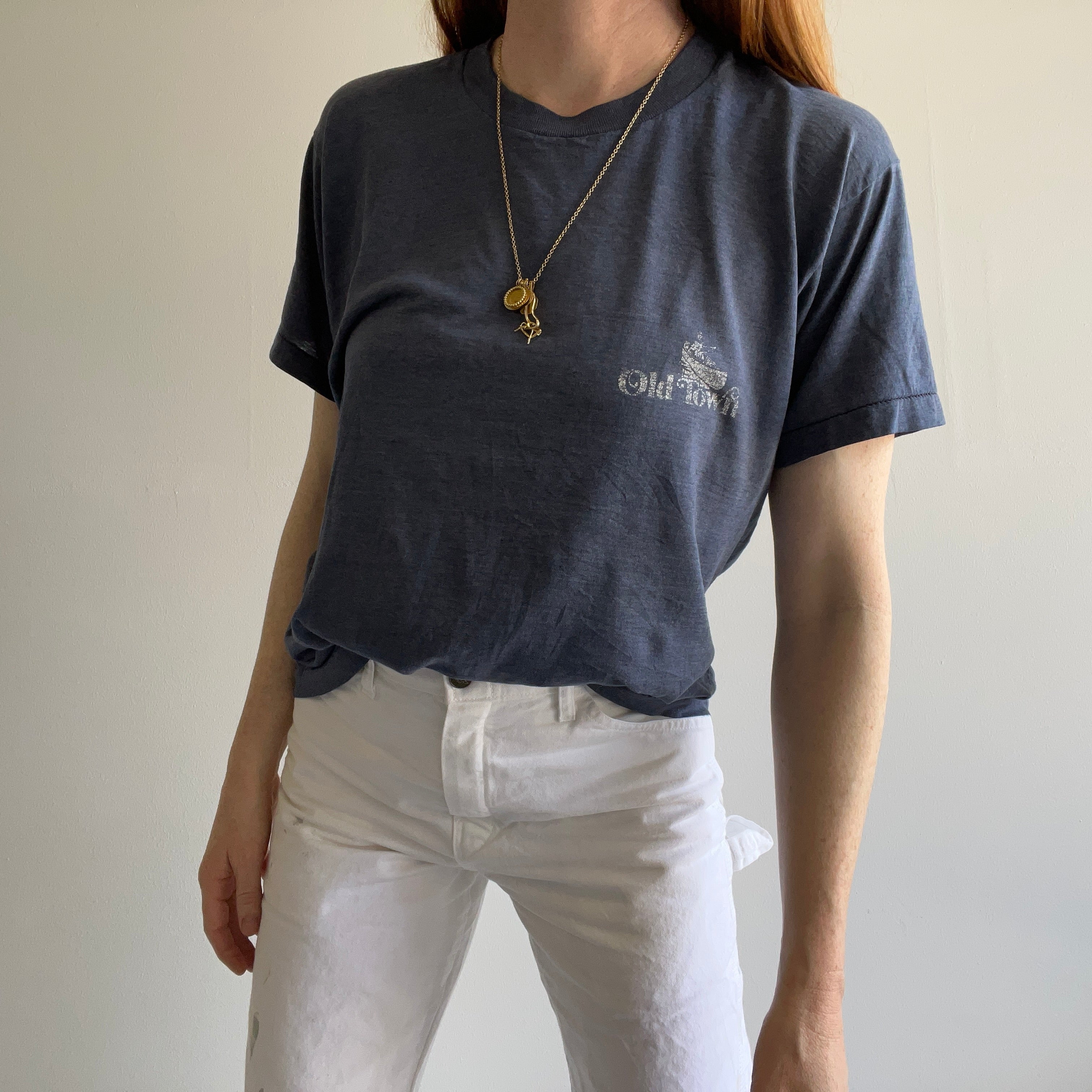1980s Thin and Worn Old Town T-Shirt