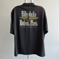 1980s Billy Jacks Hudson, Mass. Pocket Front and Back T-shirt - Rad Eagle!