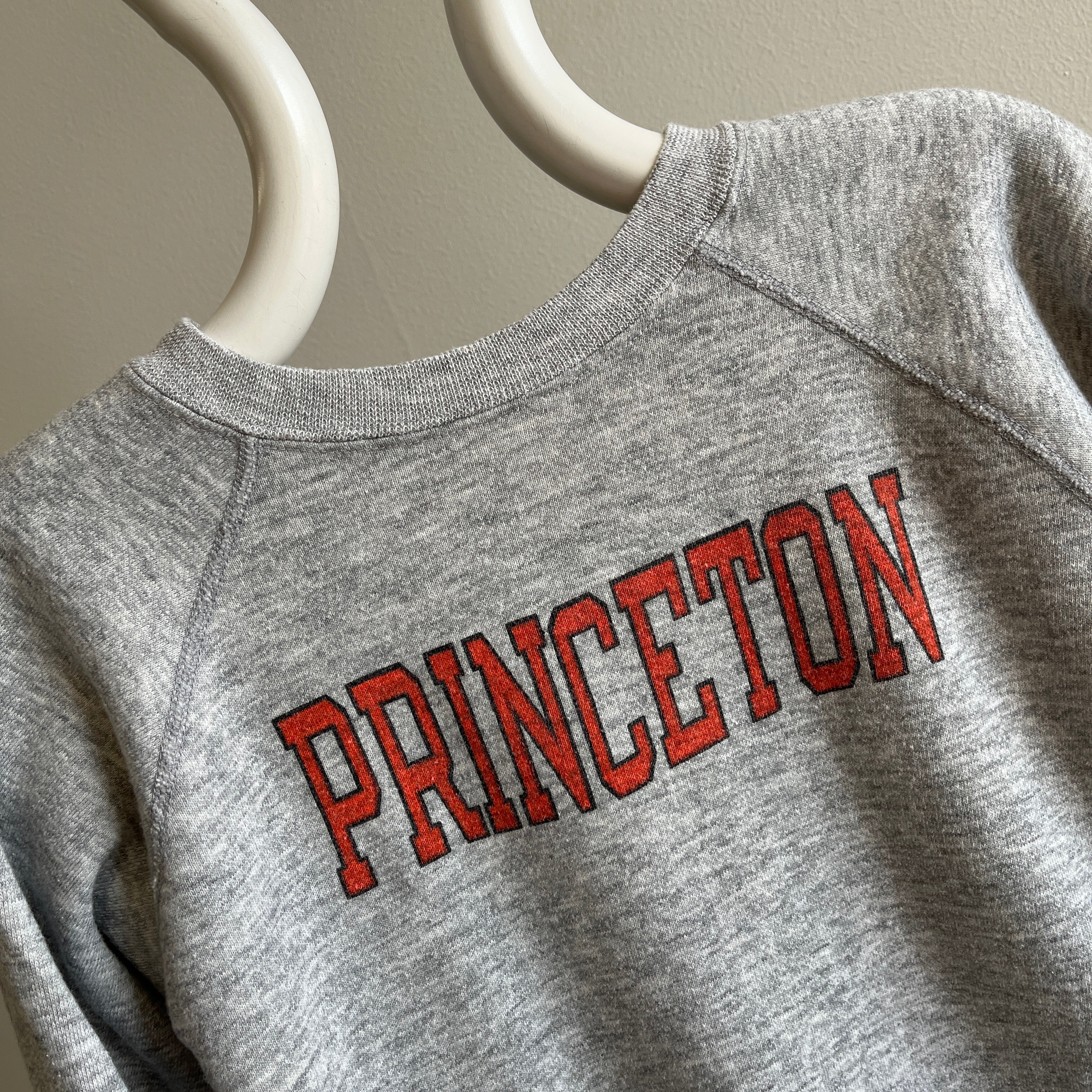 1970/80s USA Made Champion Brand Princeton Raglan Sweatshirt