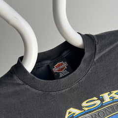House of Harley des années 1990 - Anchorage, Alaska - T-shirt (Le dos !!)