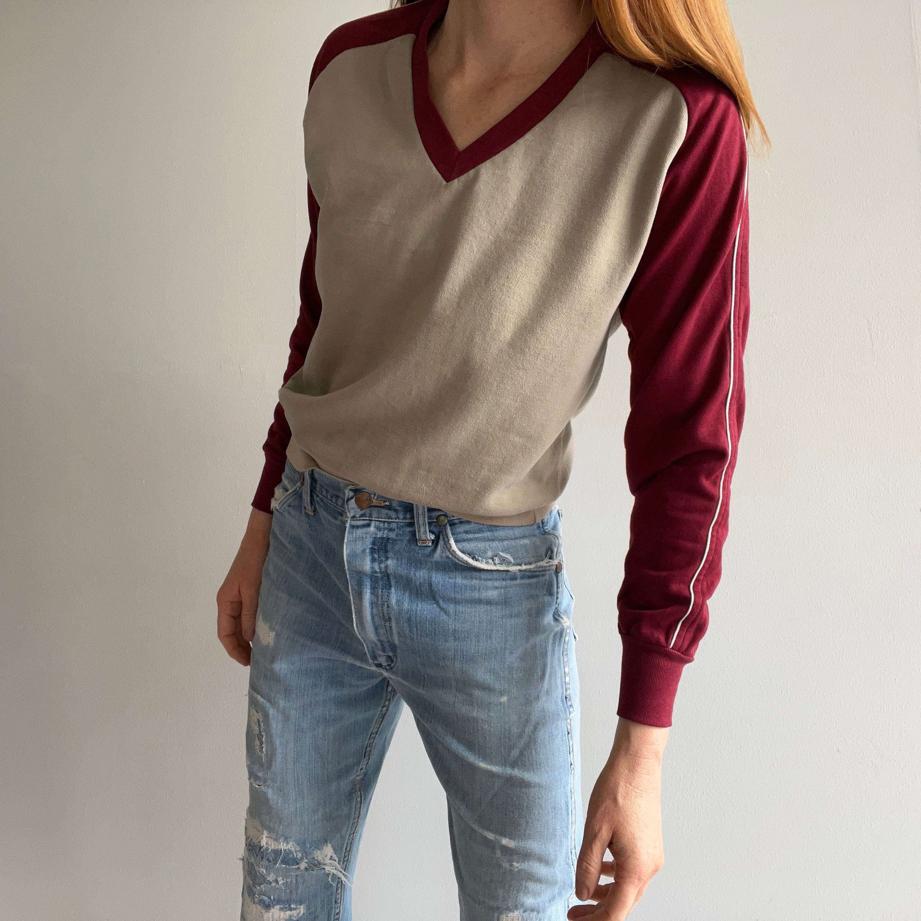 1970s Two Tone Baseball Raglan