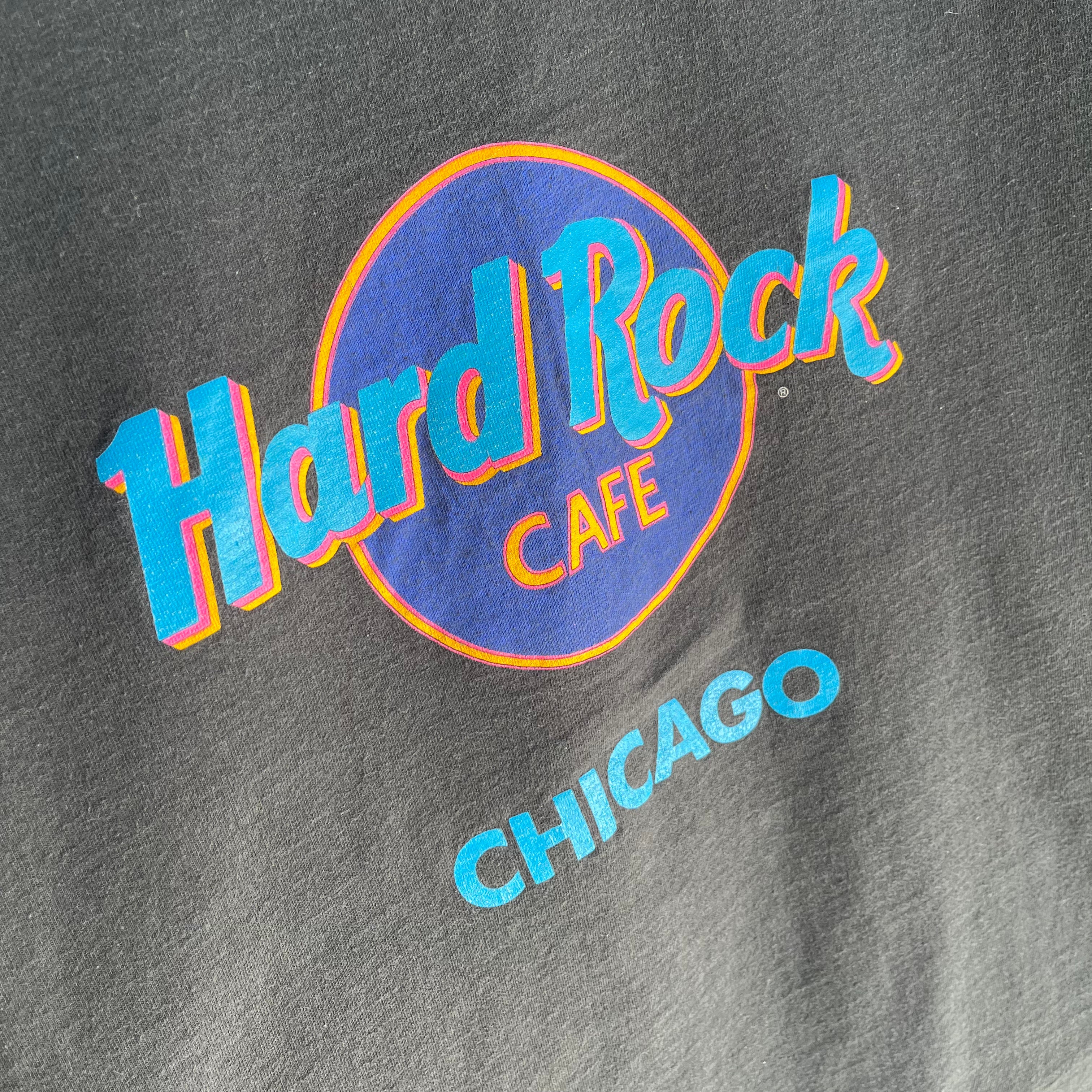 T-shirt Hard Rock Cafe des années 1990, Chicago