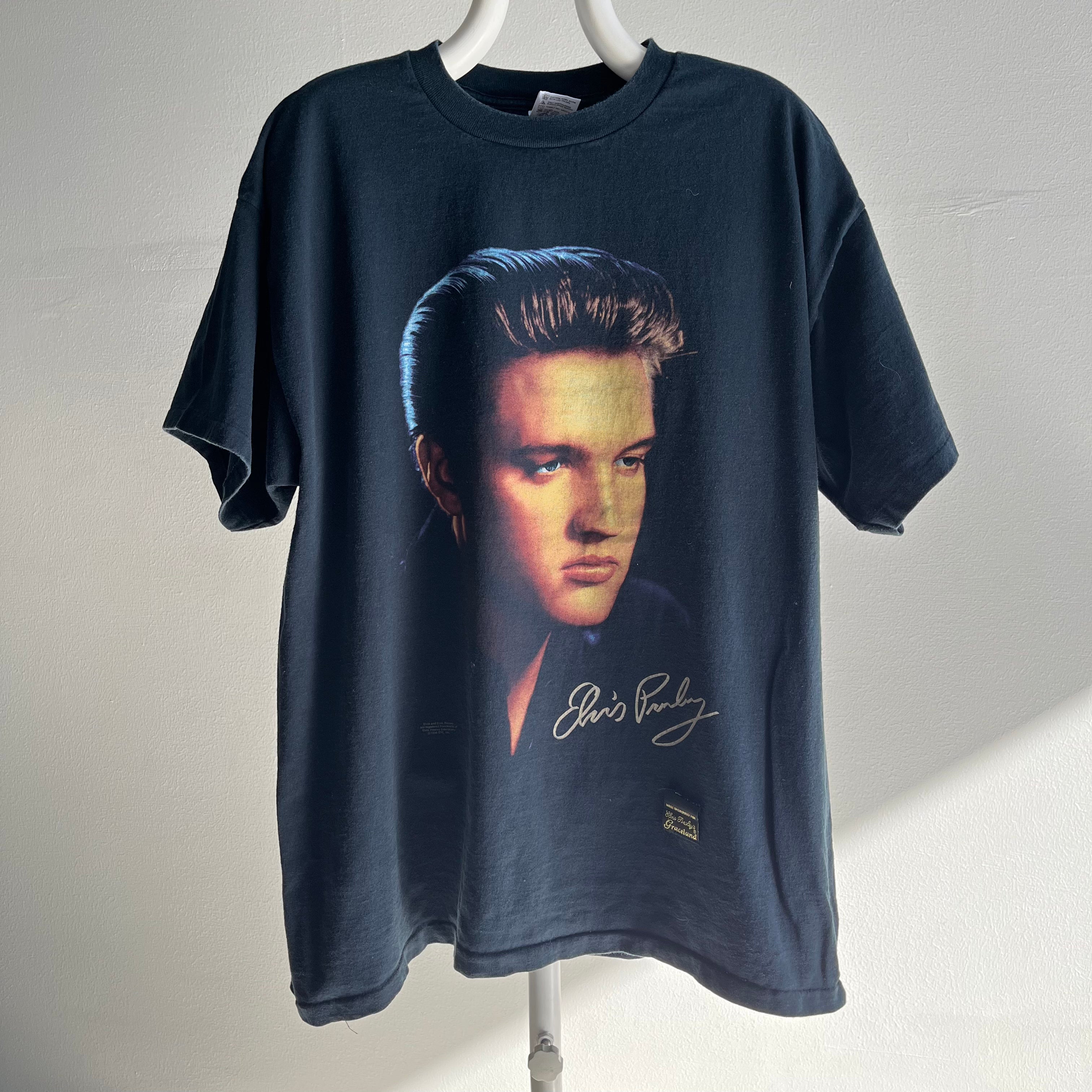 1996 Elvis XL Tête T-shirt