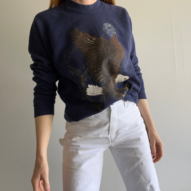 1980 Eagle Sweatshirt by Jerzees