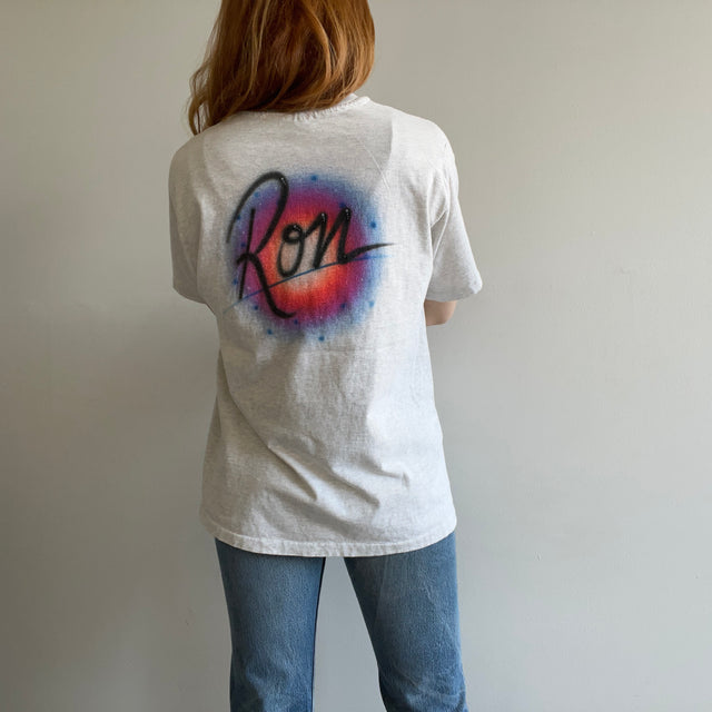 1980s "Mr. Thing" "Ron" Airbrush T-Shirt