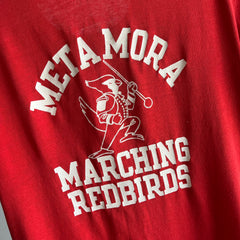 1984 Camp Metamora Marching Redbirds (Backside) Screen Stars T-Shirt