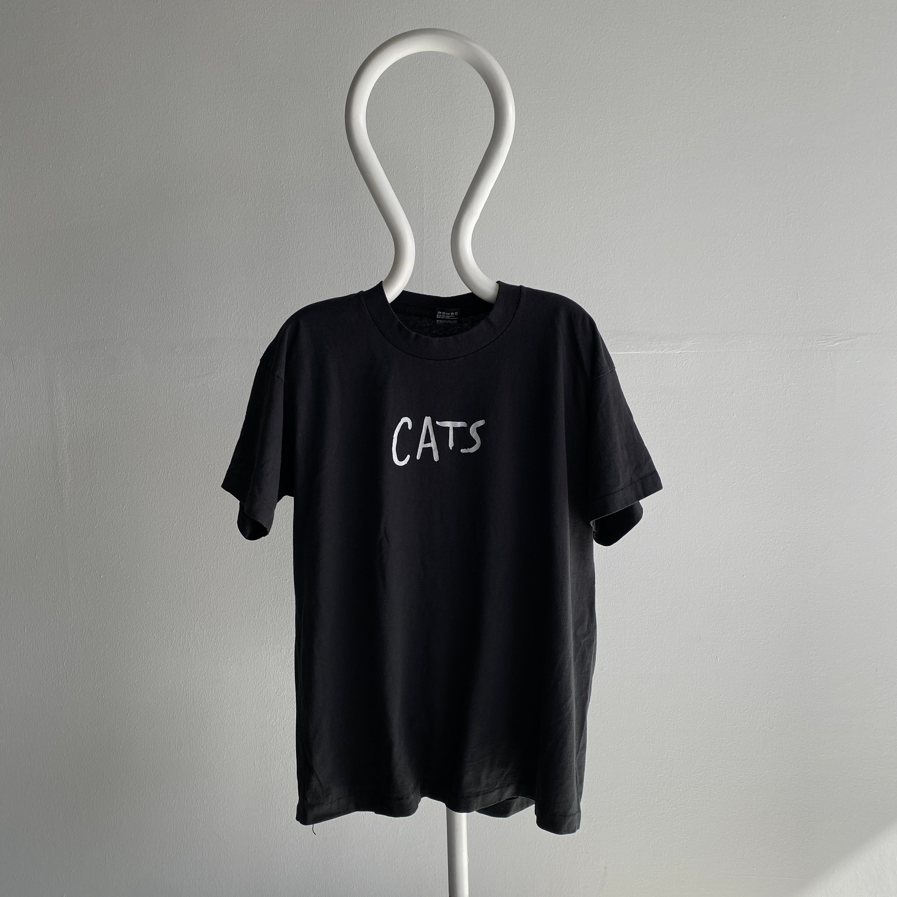 1980s FOTL BEST CATS (The Musical) T-Shirt - Backside is Important