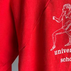 1970/80s University of Wisconsin School of Medicine Nicely Worn Hoodie