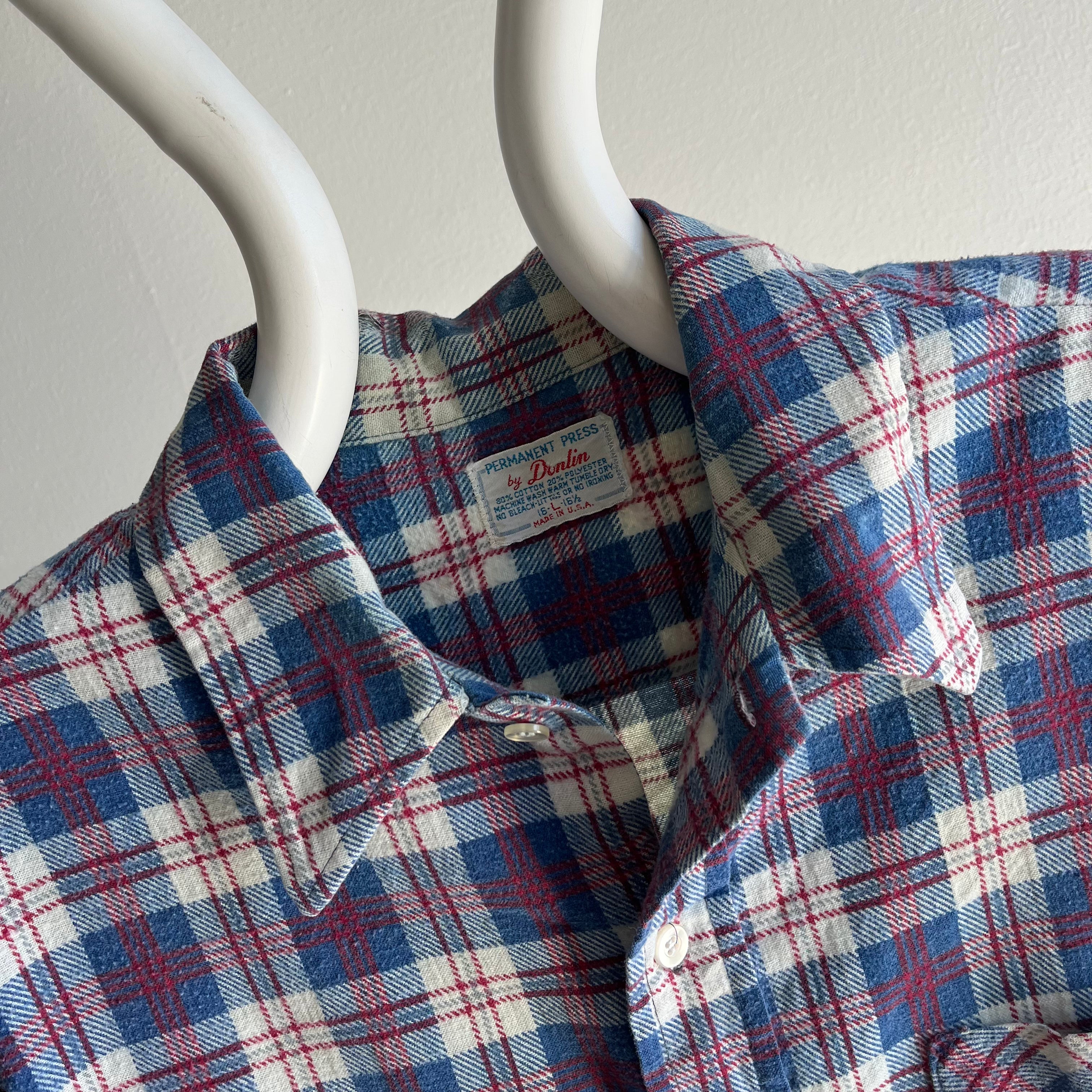 1960/70s Lightweight Cotton Flannel by Donlin