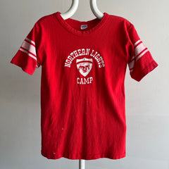 1970s Champion Blue Bar Northern Lights Camp T-Shirt