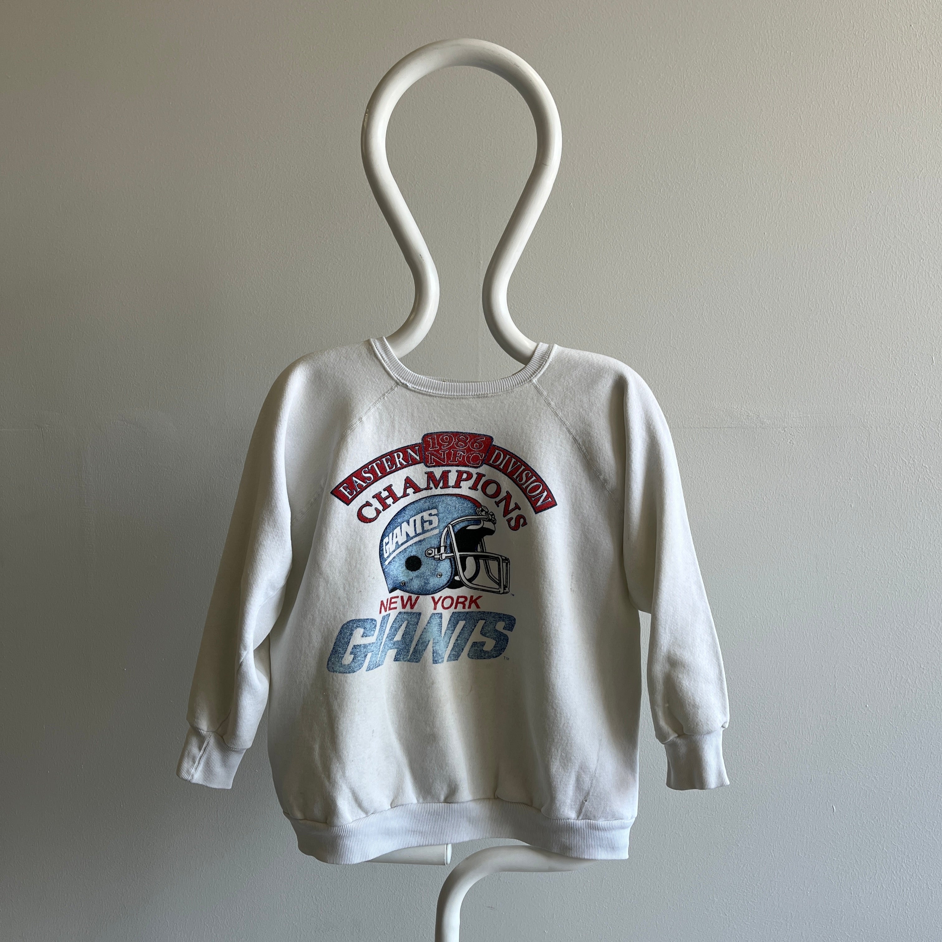 1986 New York Giants CHAMPIONS Sweatshirt by Trench – Red Vintage Co