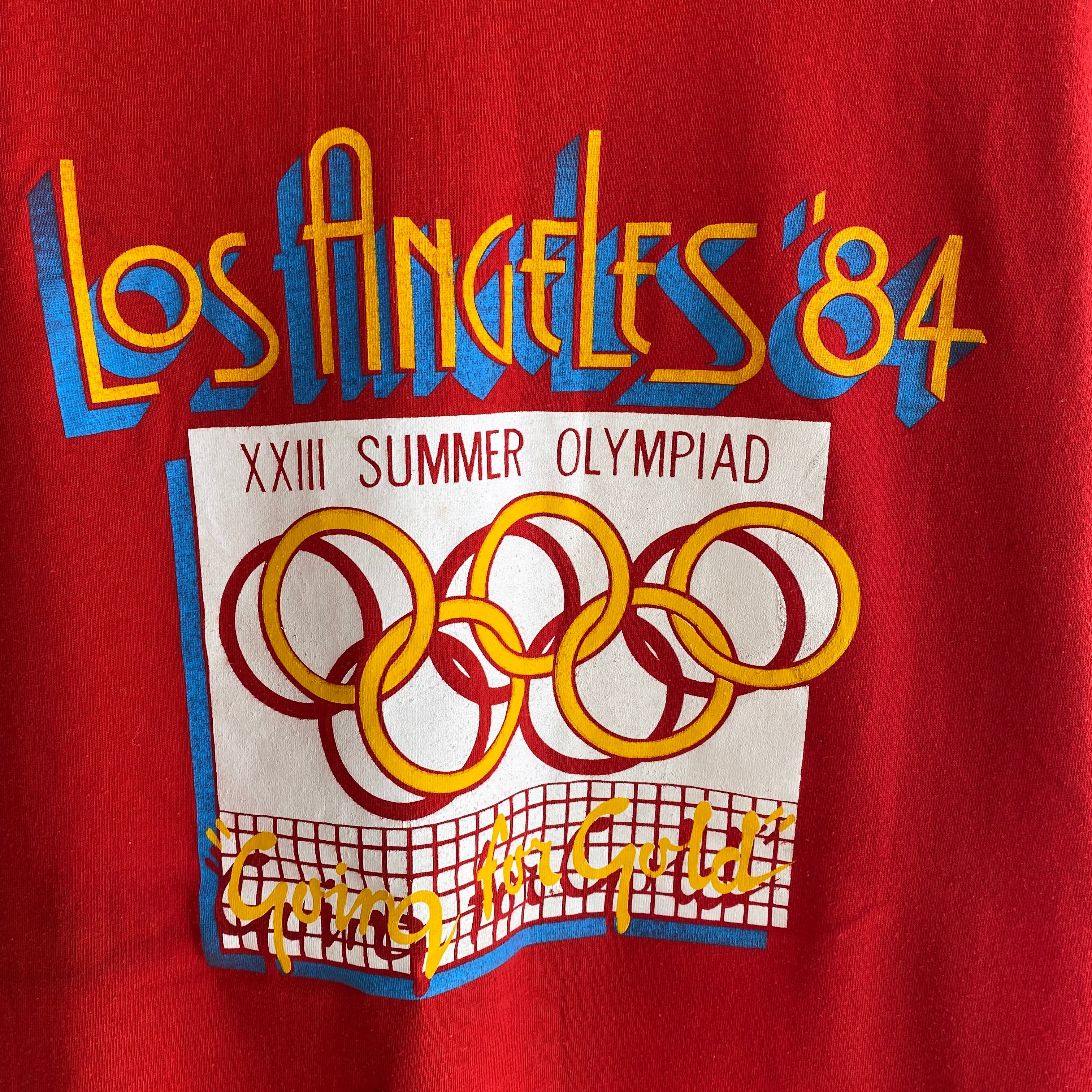 1984 Los Angeles Olympic Muscle Tank - Great Graphic