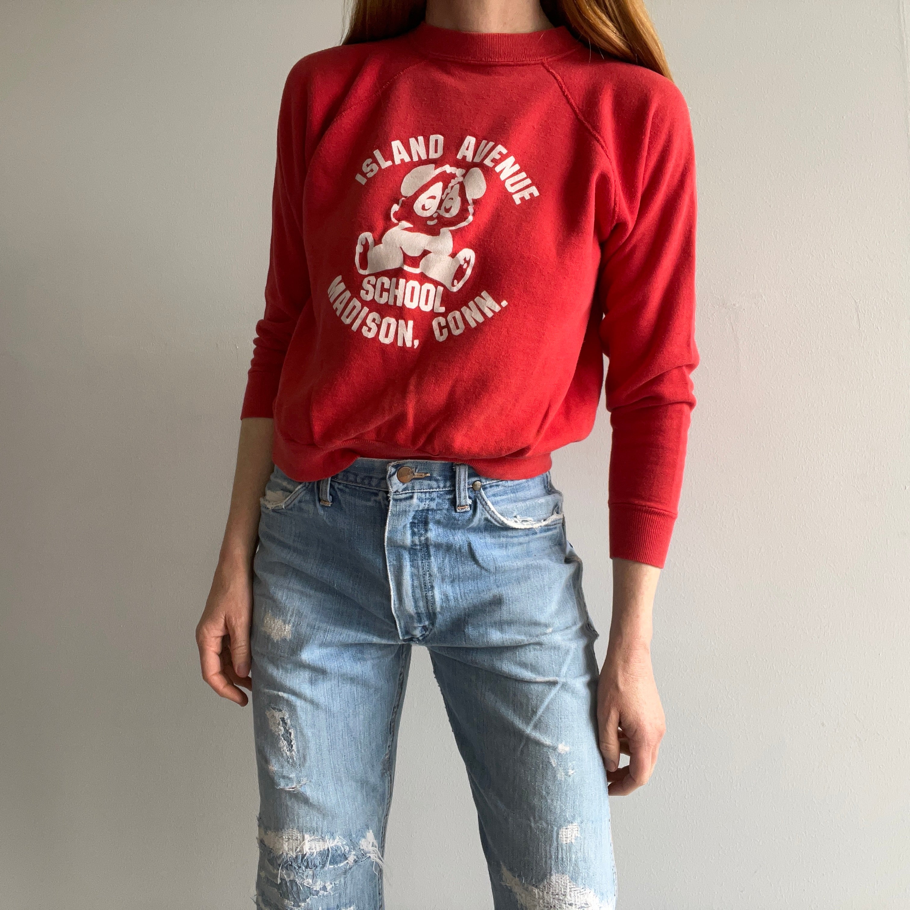 1970s Island Avenue School - Madison, Conn Sweatshirt