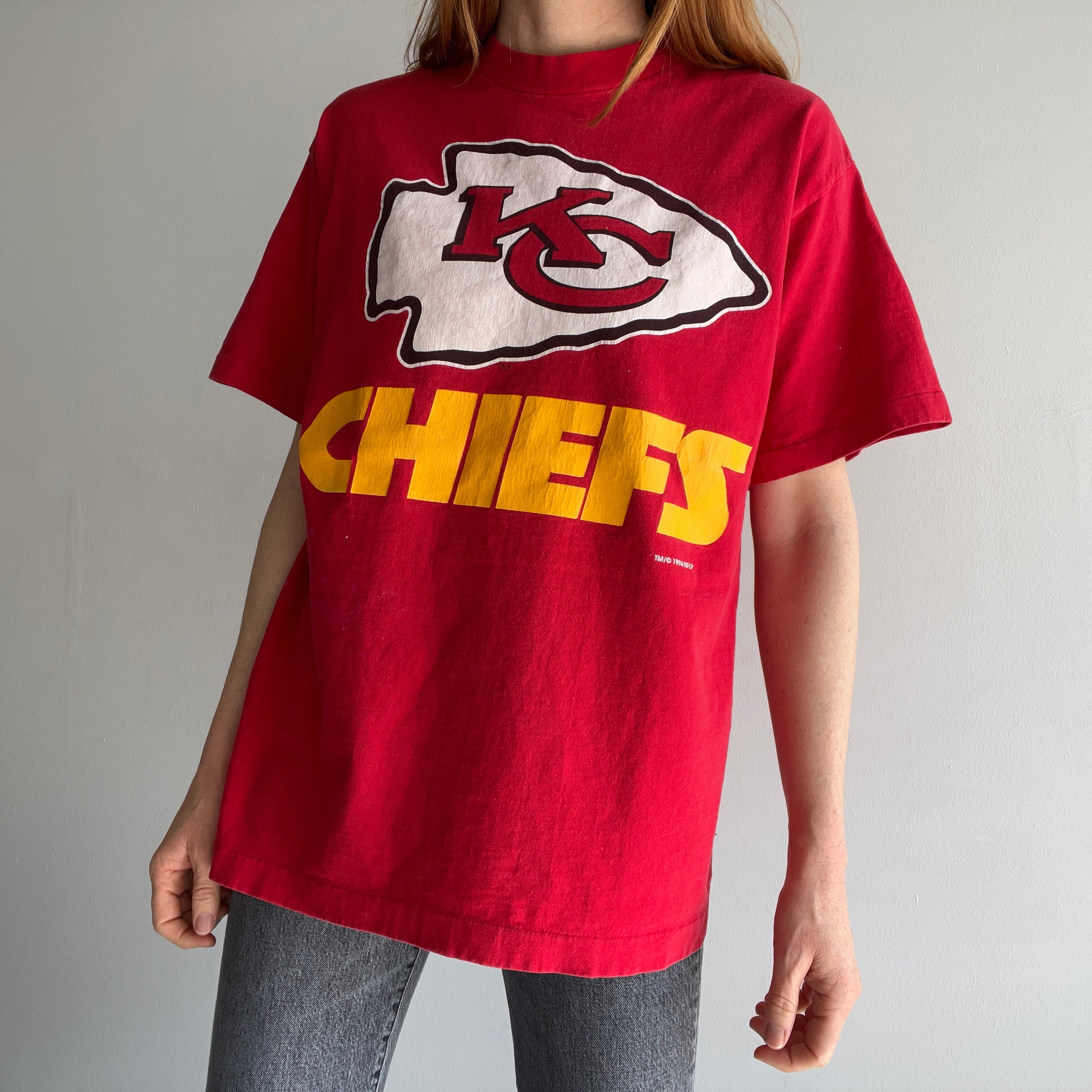1994 Kansas City Chiefs T-Shirt - THE CHAMPS! – Red Vintage Co
