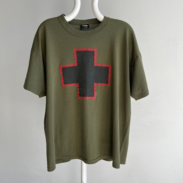 1990s Army Medic Graphic T-Shirt (I think)