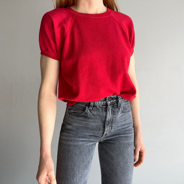 1980s Blank Red Warm Up