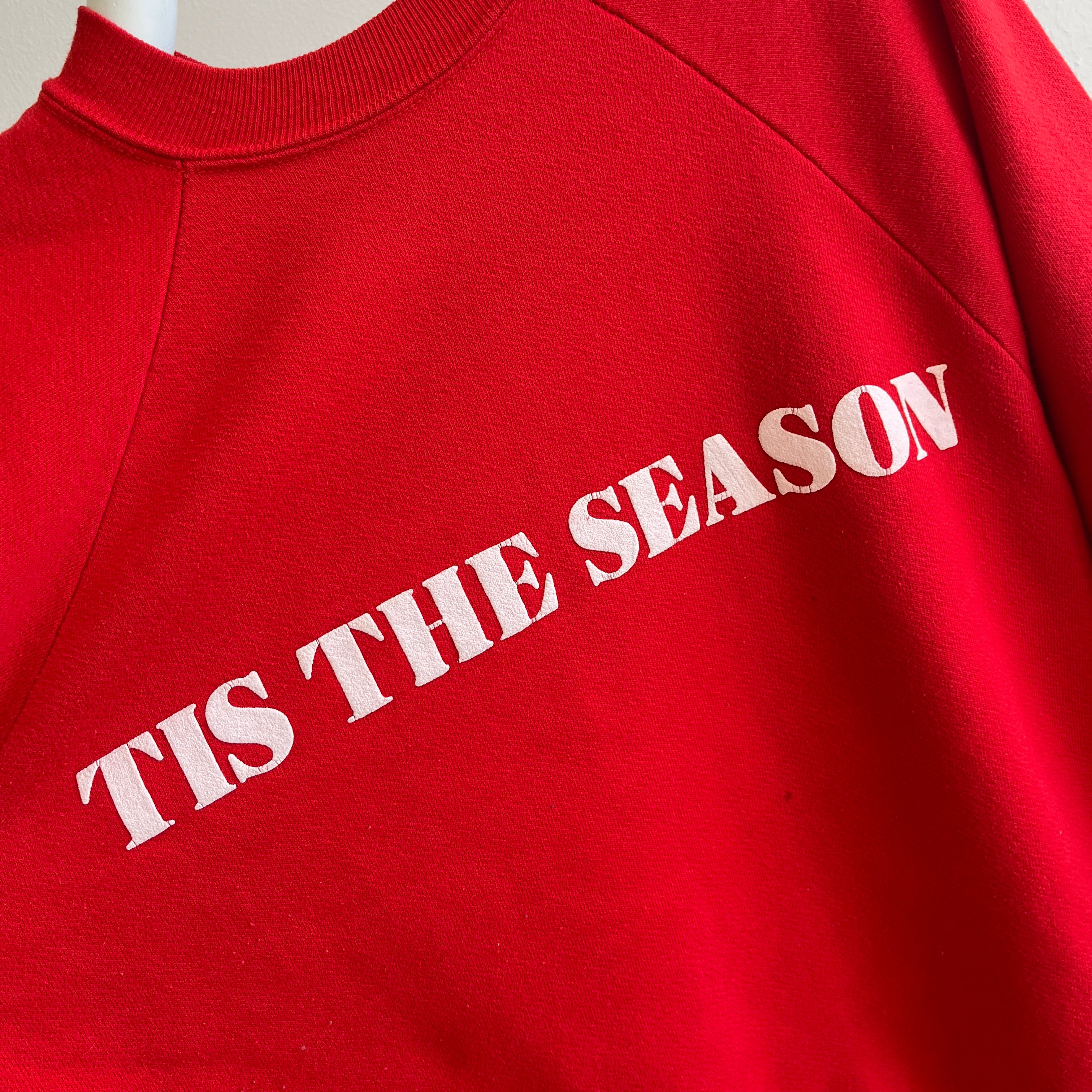 Sweat-shirt raglan « C'est la saison » des années 1990