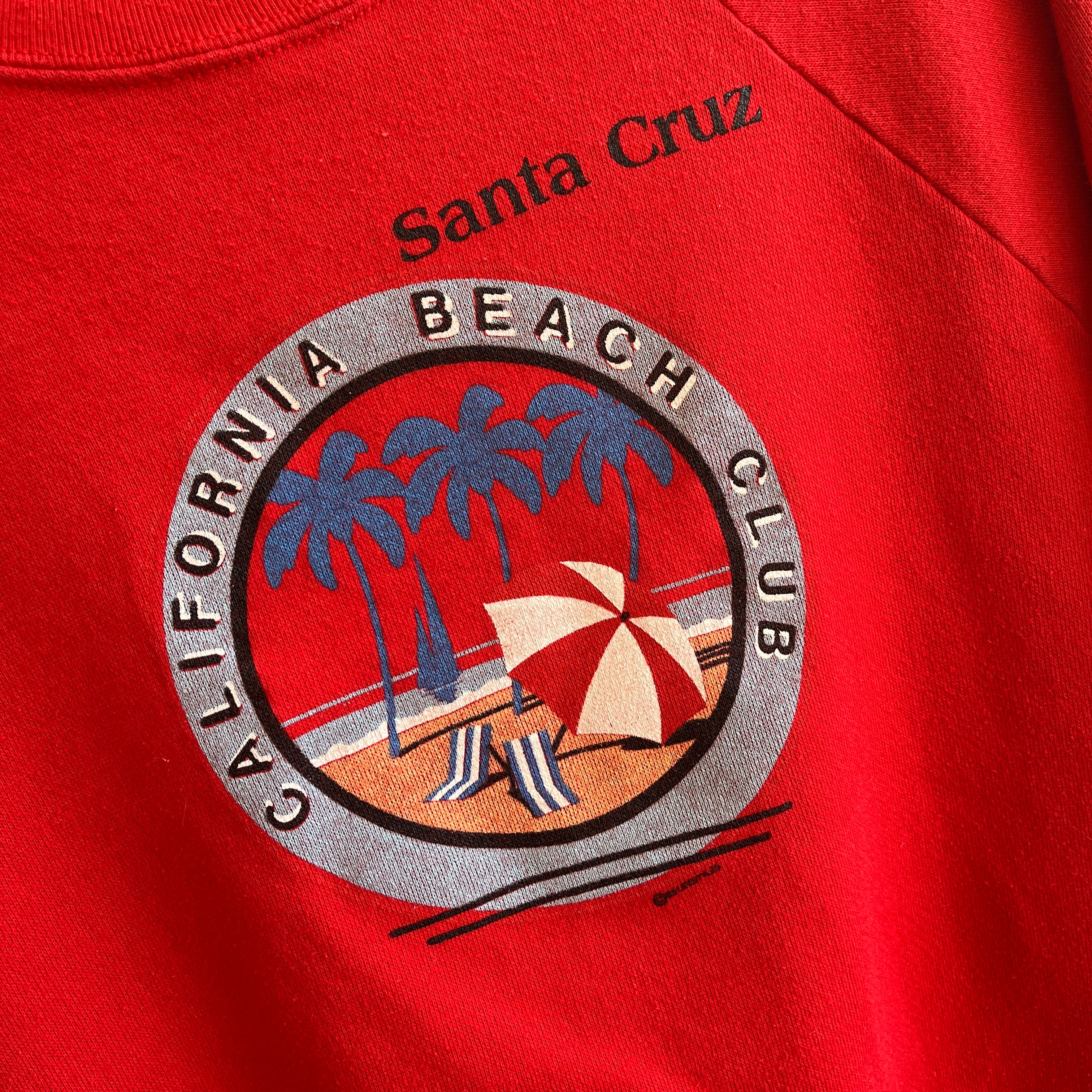 1988* (?) California Beach Club, Santa Cruz - Sweat touristique