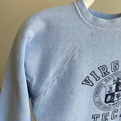 Sweat-shirt universitaire Virginia Tech des années 1960/70