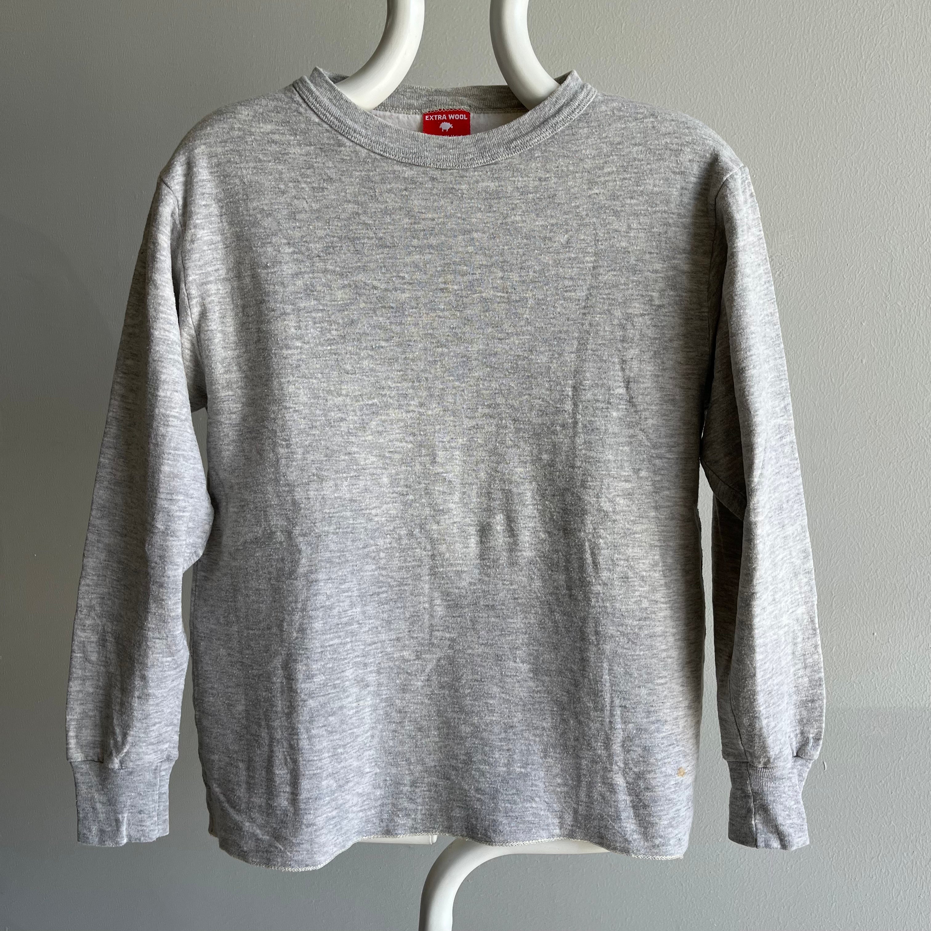 1980s Extra Wool Cotton Blend Thermal - A Good One!