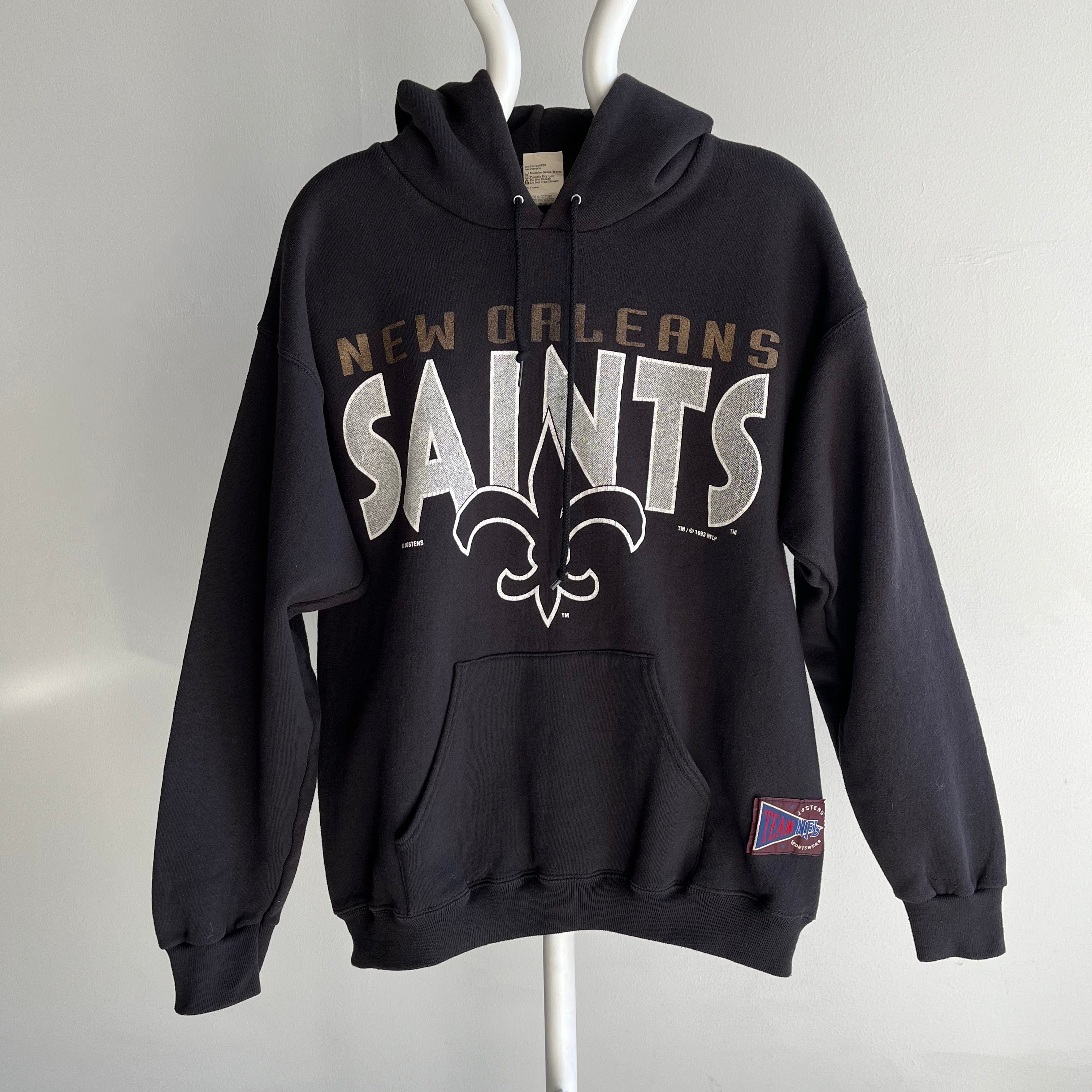 1993 New Orleans Saints Sweat à capuche à peine porté - WOW
