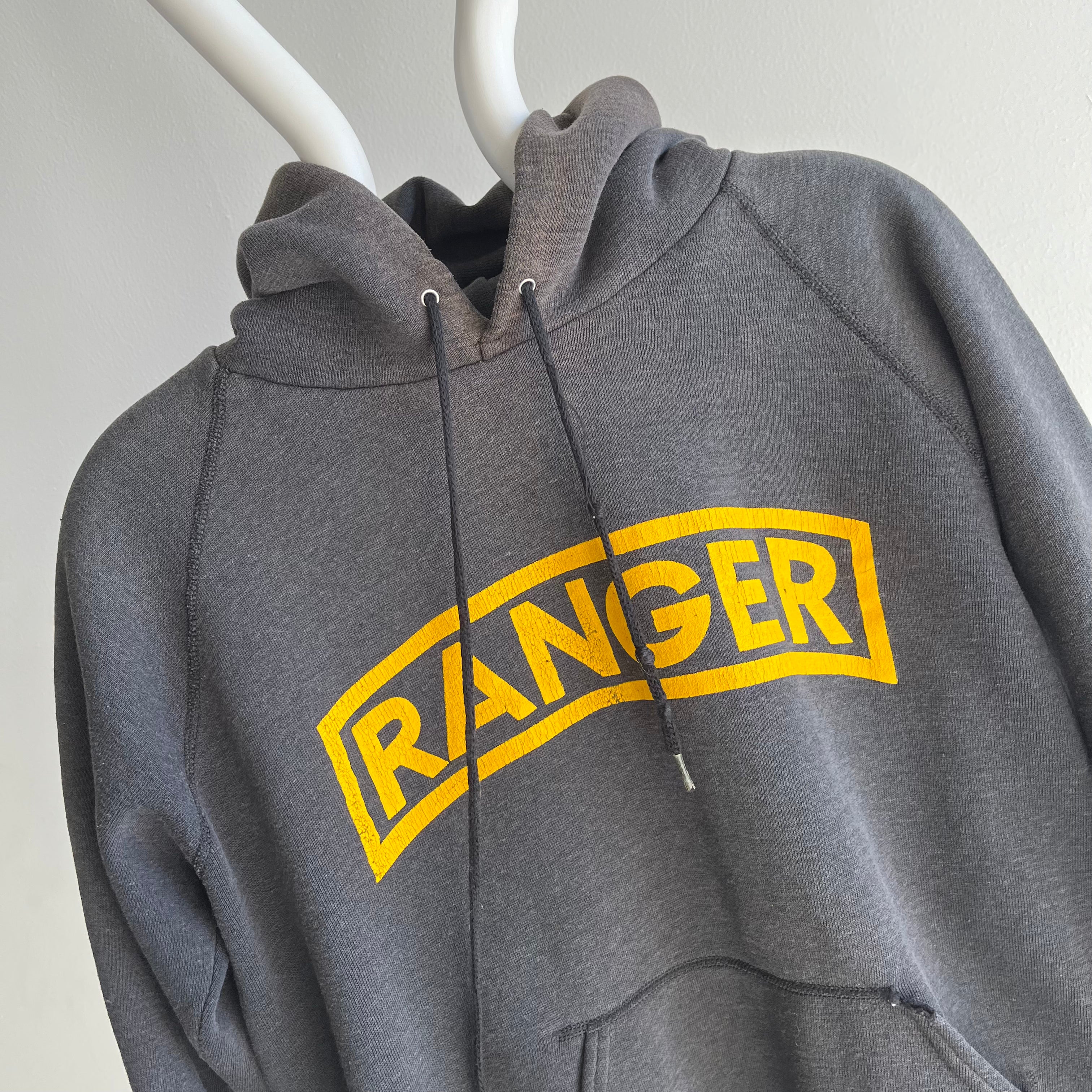 1980s Super Rad Sun Faded RANGER Hoodie