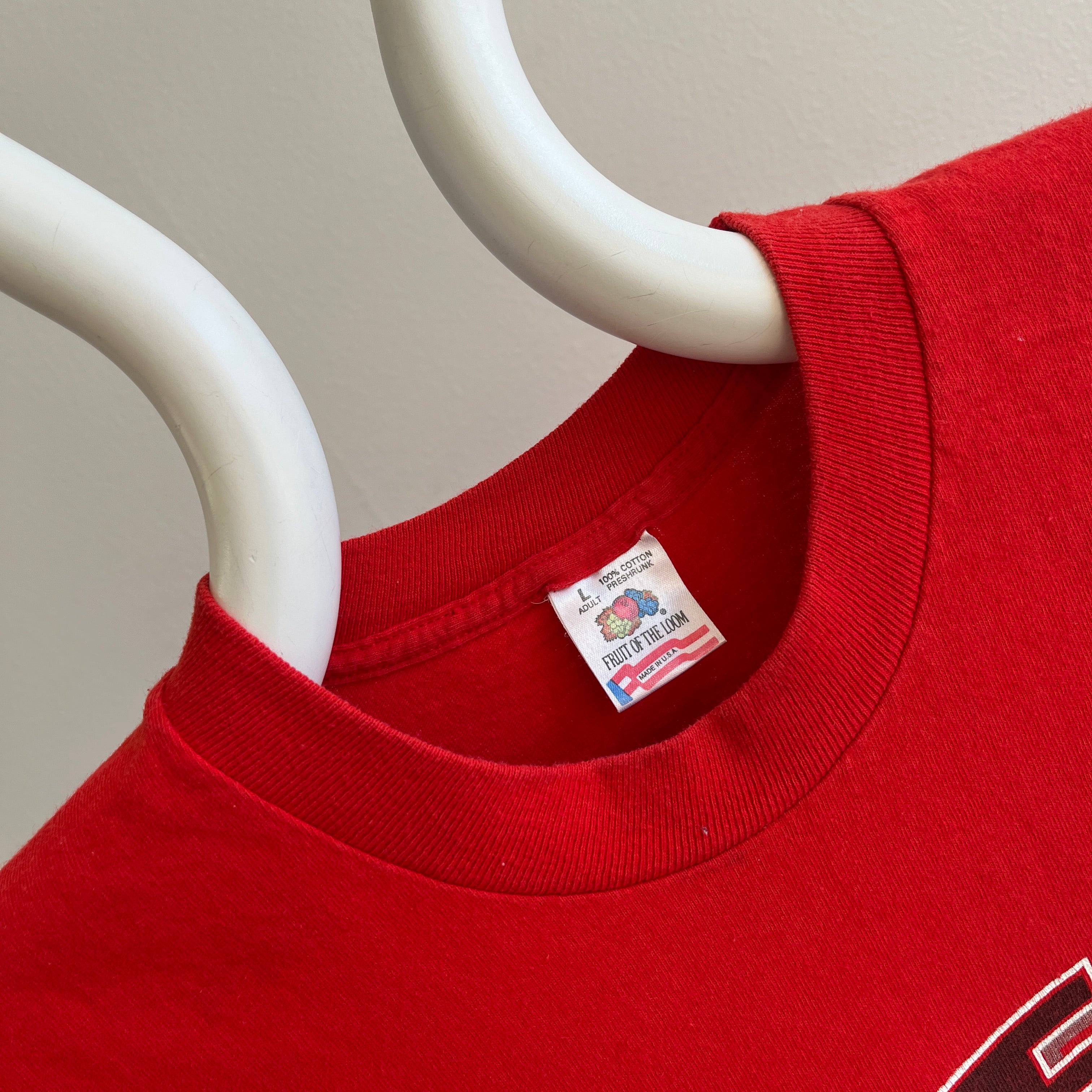 1993 3 Peat Chicago Bulls Single Stitch FOTL T-Shirt