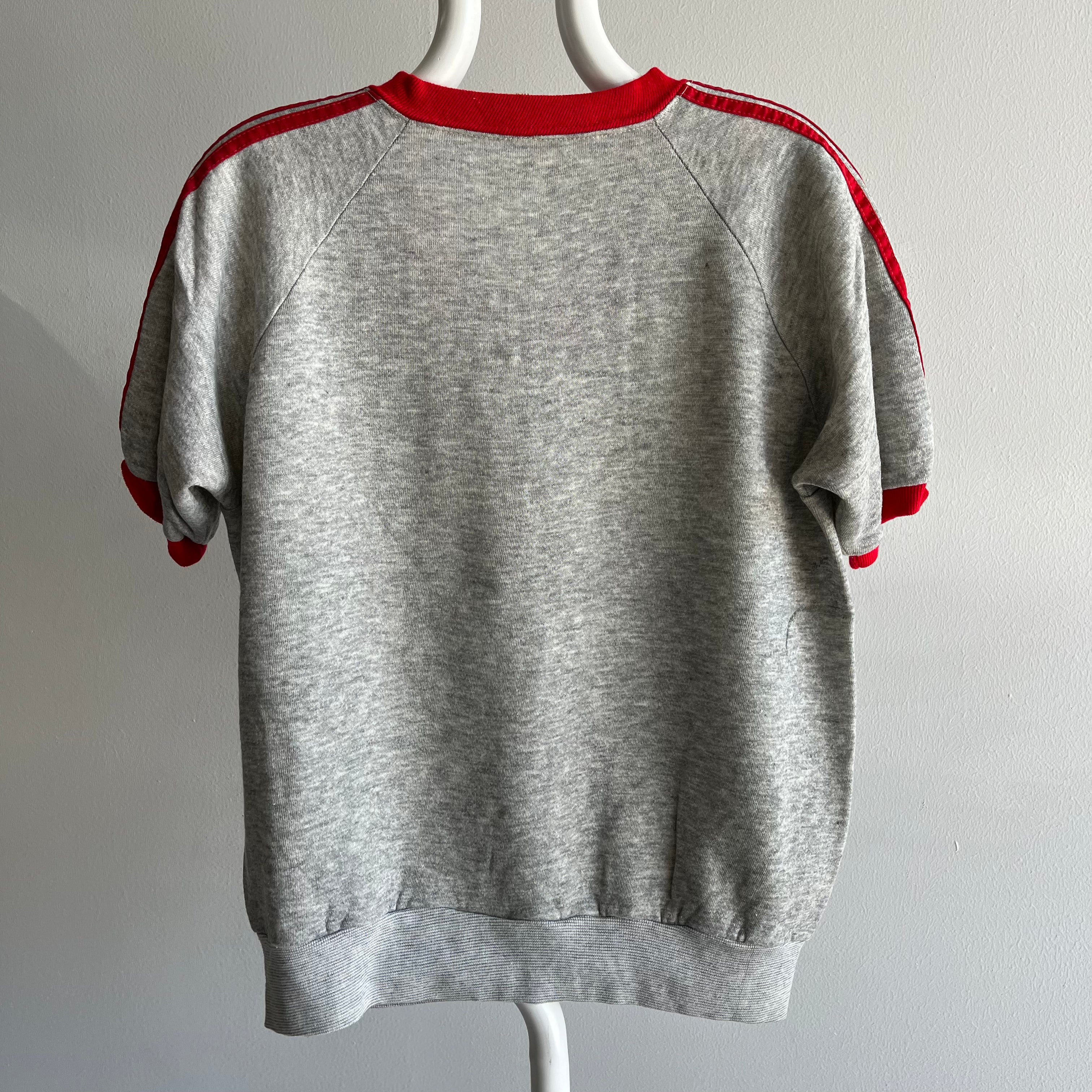 1970s Triple Stripe V-Neck Warm Up (The OG Brand!)