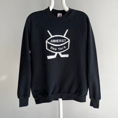 1980s Amherst, New York Hockey Sweatshirt - WOW