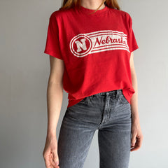 T-shirt Nebraska Cornhuskers des années 1980