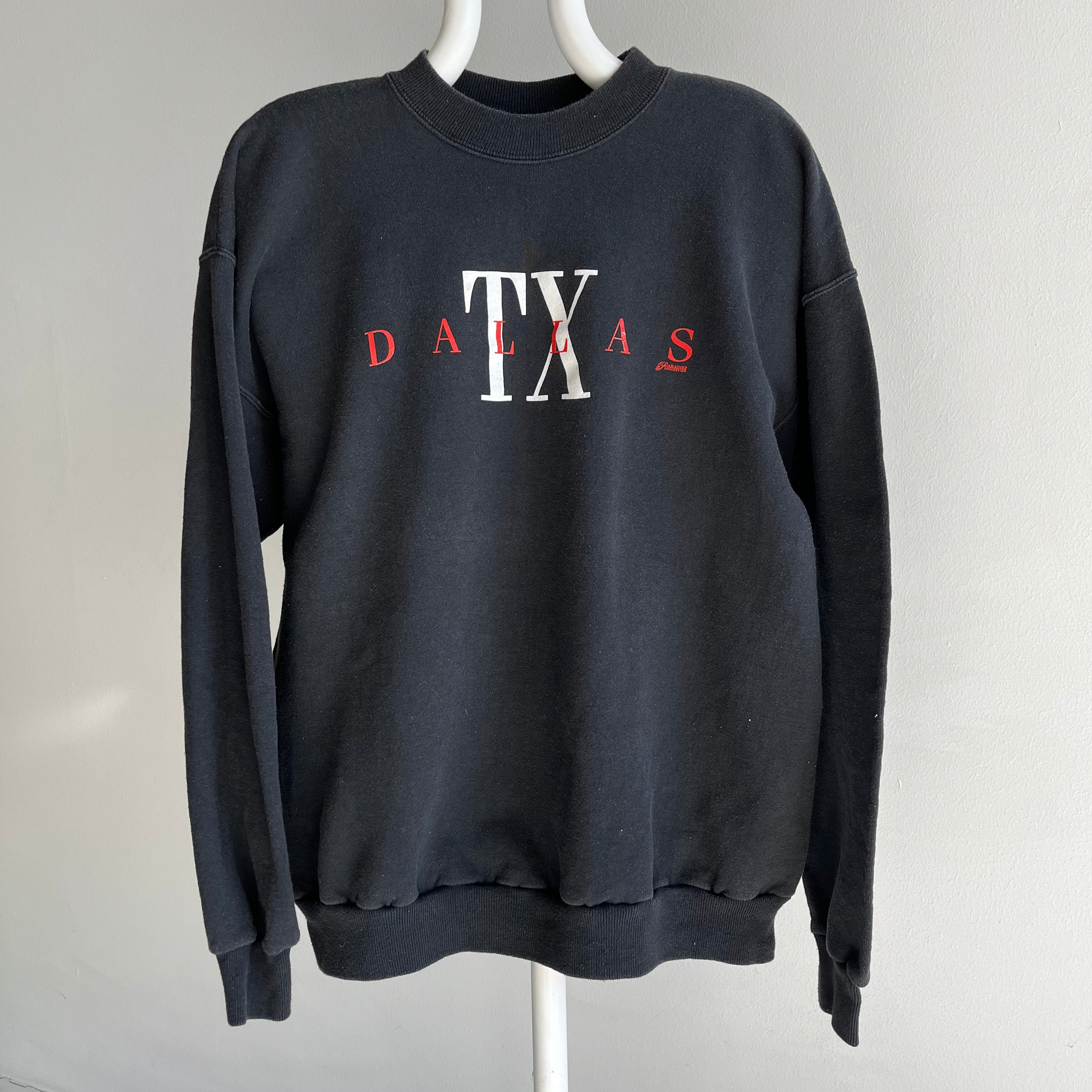 Sweat-shirt Dallas, Texas des années 1990