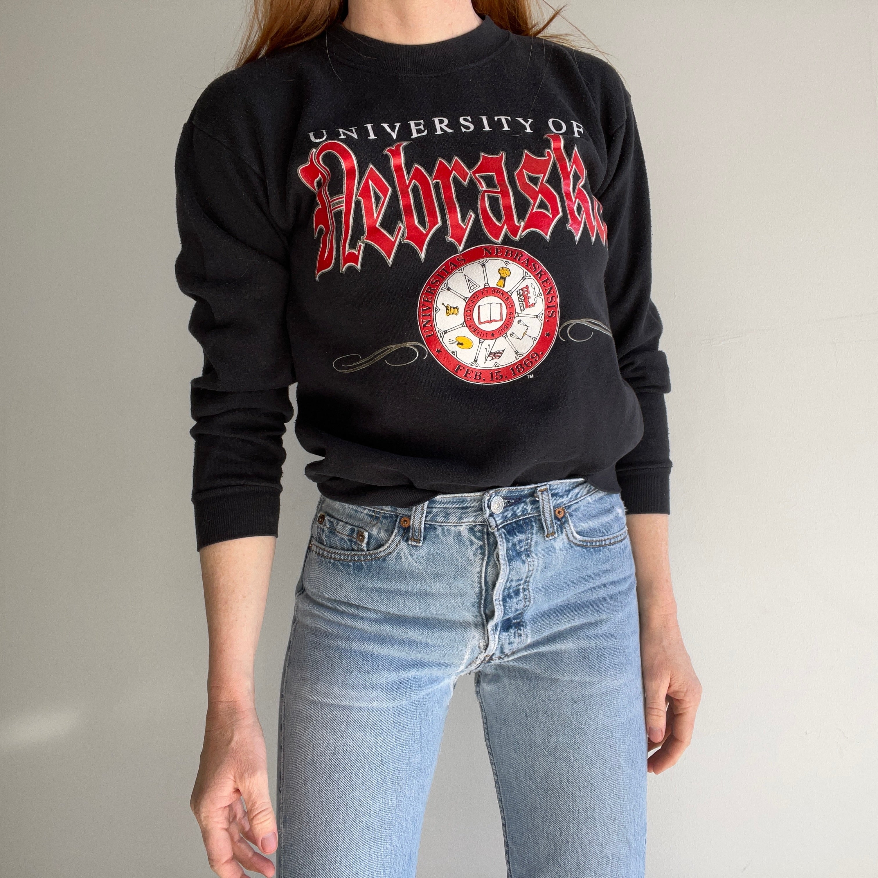 1980s University of Nebraska Smaller Sweatshirt