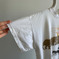 1990s Animals in Africa Long T-Shirt