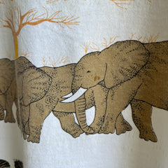 1990s Animals in Africa Long T-Shirt