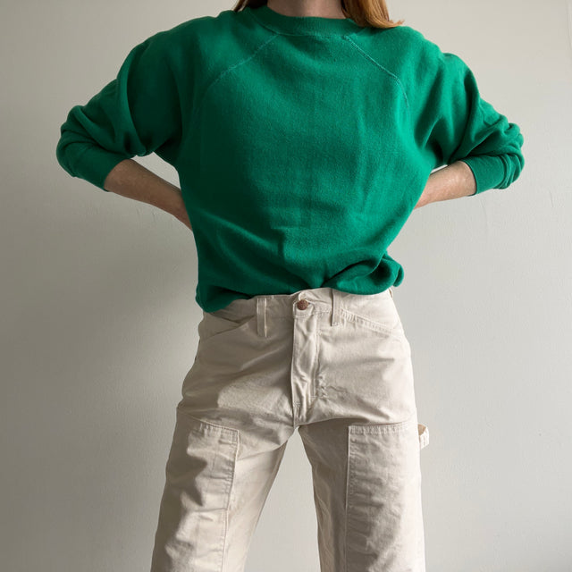 1980s Pannill Kelly Green Raglan Sweatshirt