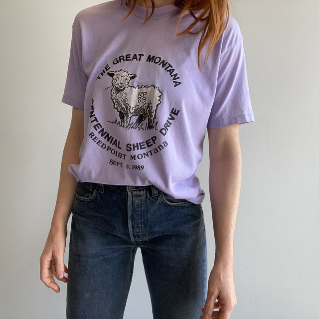 1989 Le T-shirt Great Montana Sheep Drive