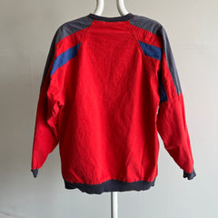 1990s Thin Cotton Lightweight Color Block Super Fun Sweatshirt/Shirt