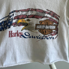 2001 Trashy Harley Cut Off T-Shirt