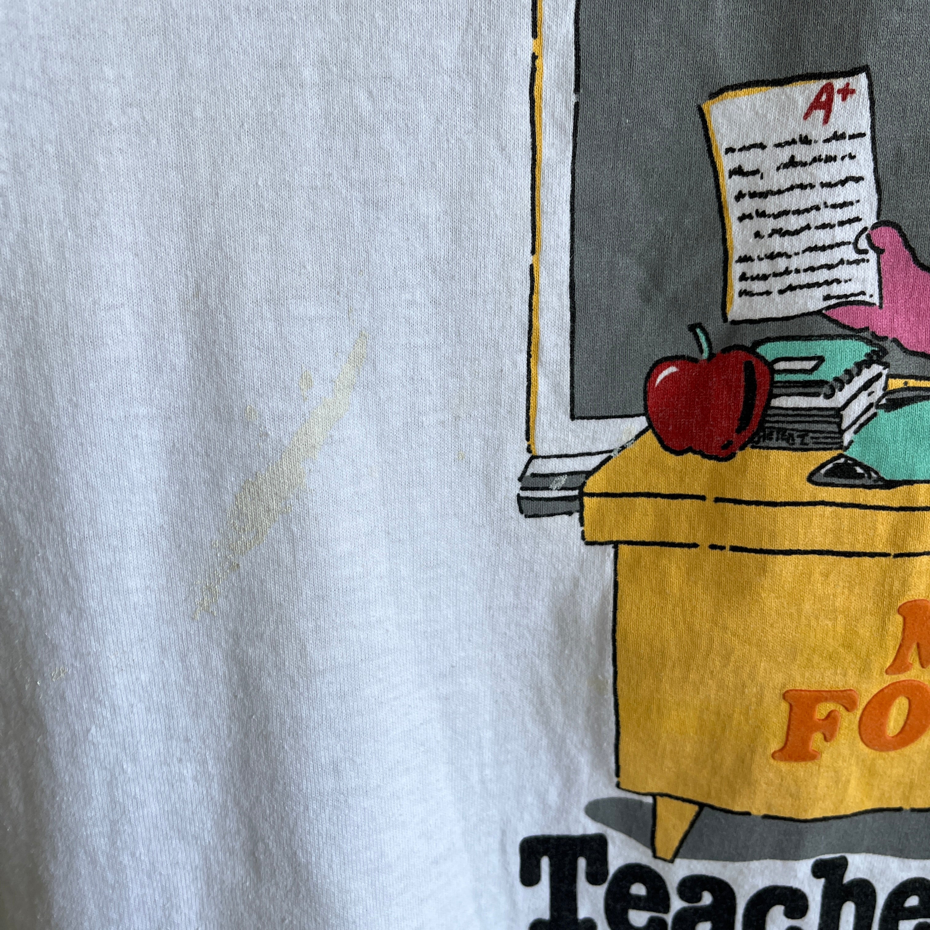 1987 Teacherasaurus Mme Forester DIY T-shirt