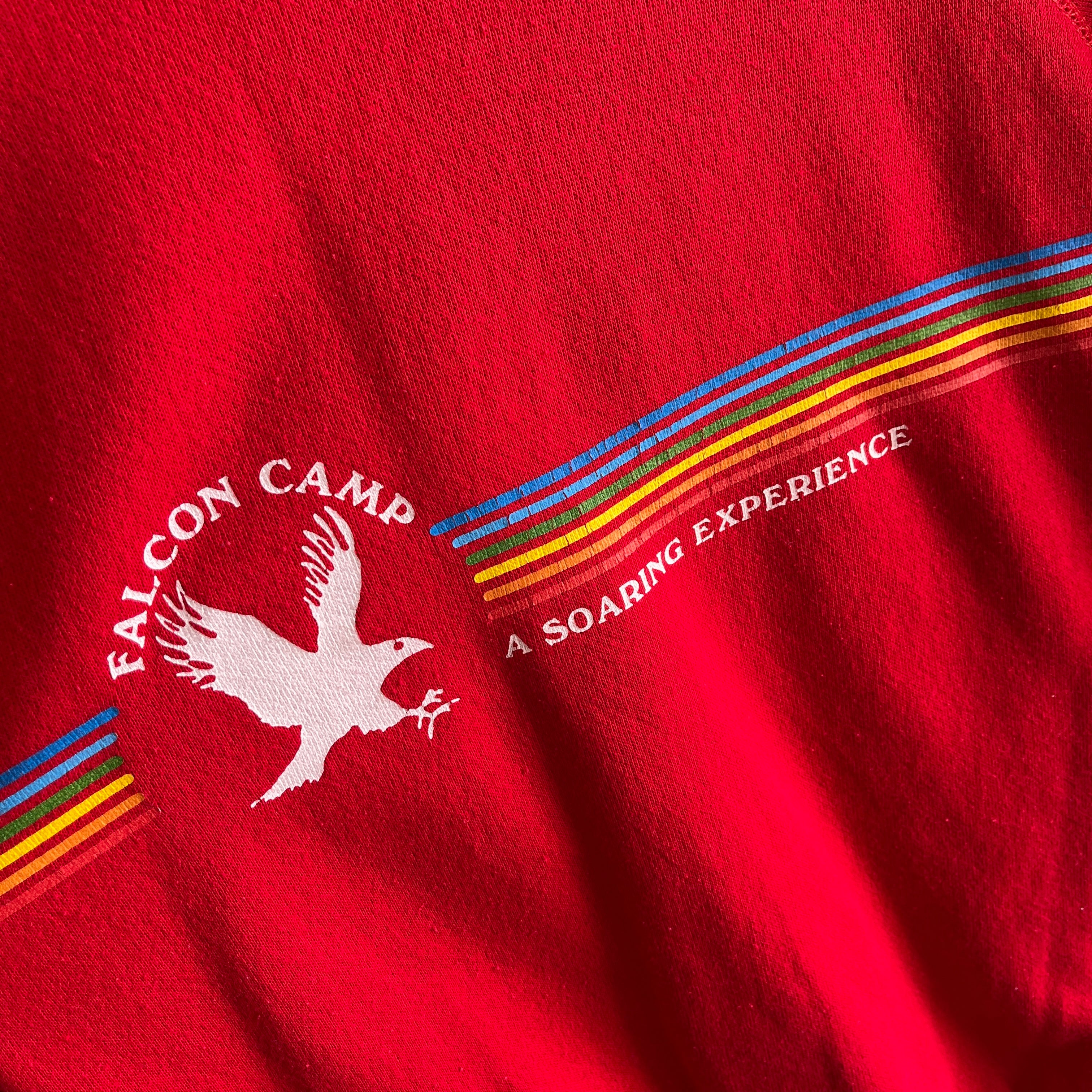 1980s Falcon Camp - A Soaring Experience - Sweatshirt by Velva Sheen