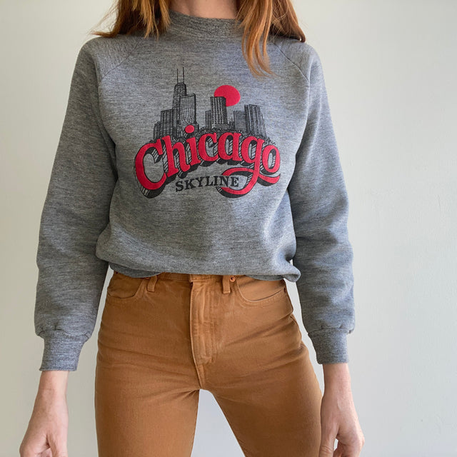 1980s Chicago Skyline Sweatshirt by Jerzees