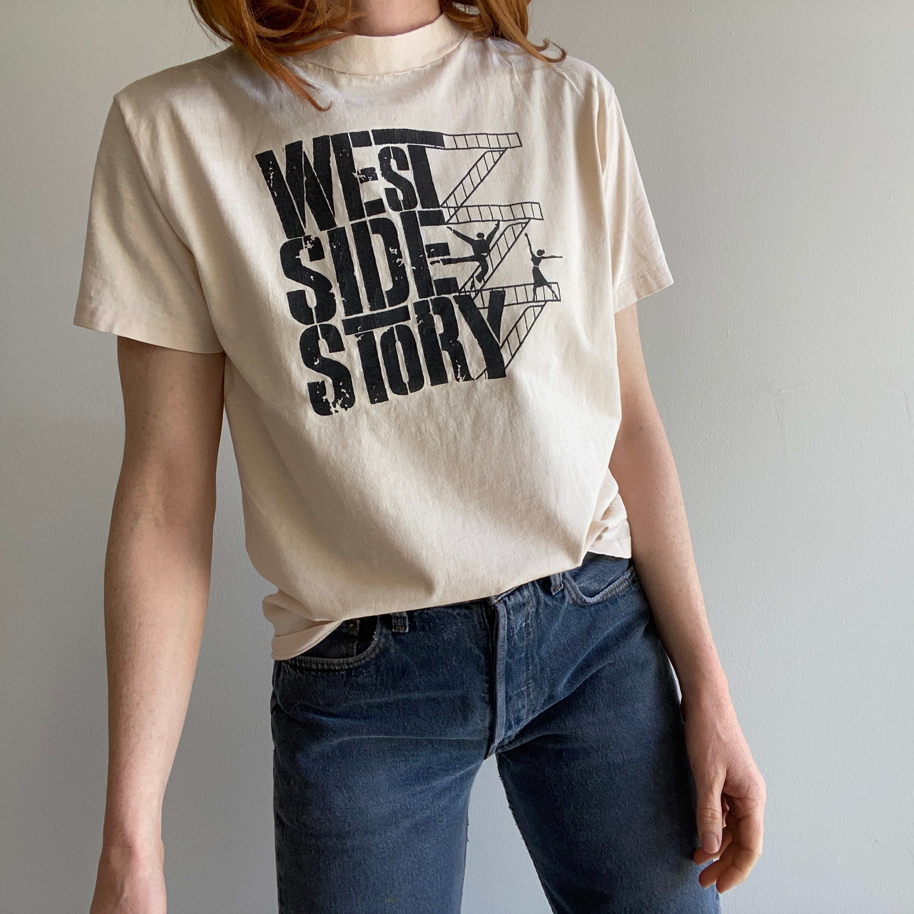 1980 West Side Story Hanes Beefy Tee Epic Soft Cotton T-Shirt